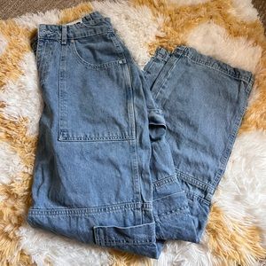 Ragged Priest Organic Combat Jean Light Blue sz 30